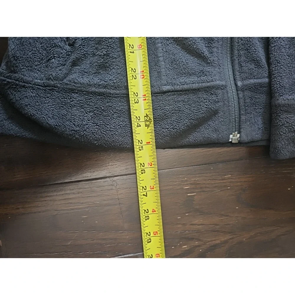 The North Face Womens Full Zip‎  Fleece Black Jacket Size M